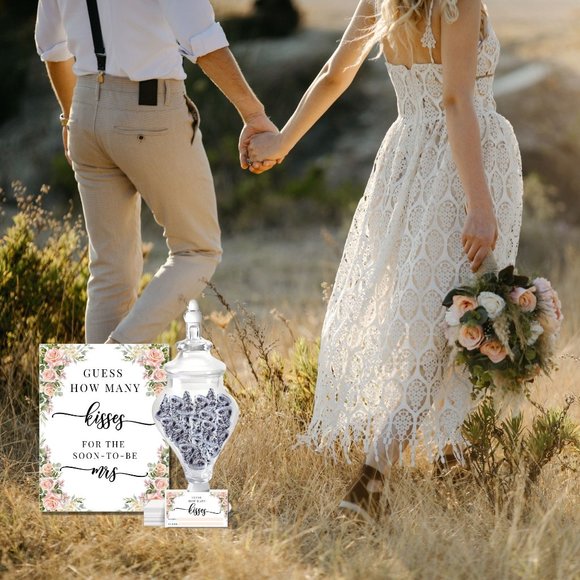 Bridal Shower Games - Wedding Shower Games - Bachelorette Games - Ideas Decor - Picture 4 of 4